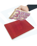 Set XXL wooden cradle stamp 140x120 mm + TopPad + stamp ink