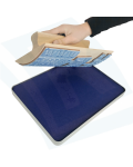 Set XXL wooden cradle stamp 180x100 mm + TopPad + paint