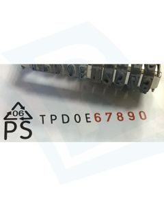 special two-colour ATYPIC stamp